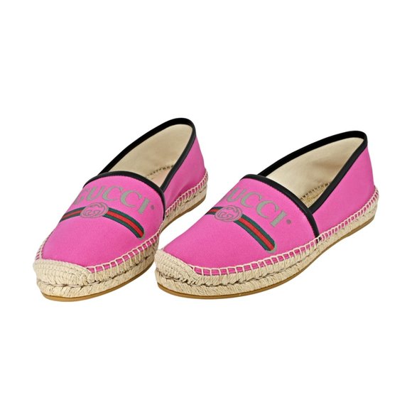 Women's Gucci Leather -Trimmed Vintage Logo Print - Picture 2 of 11